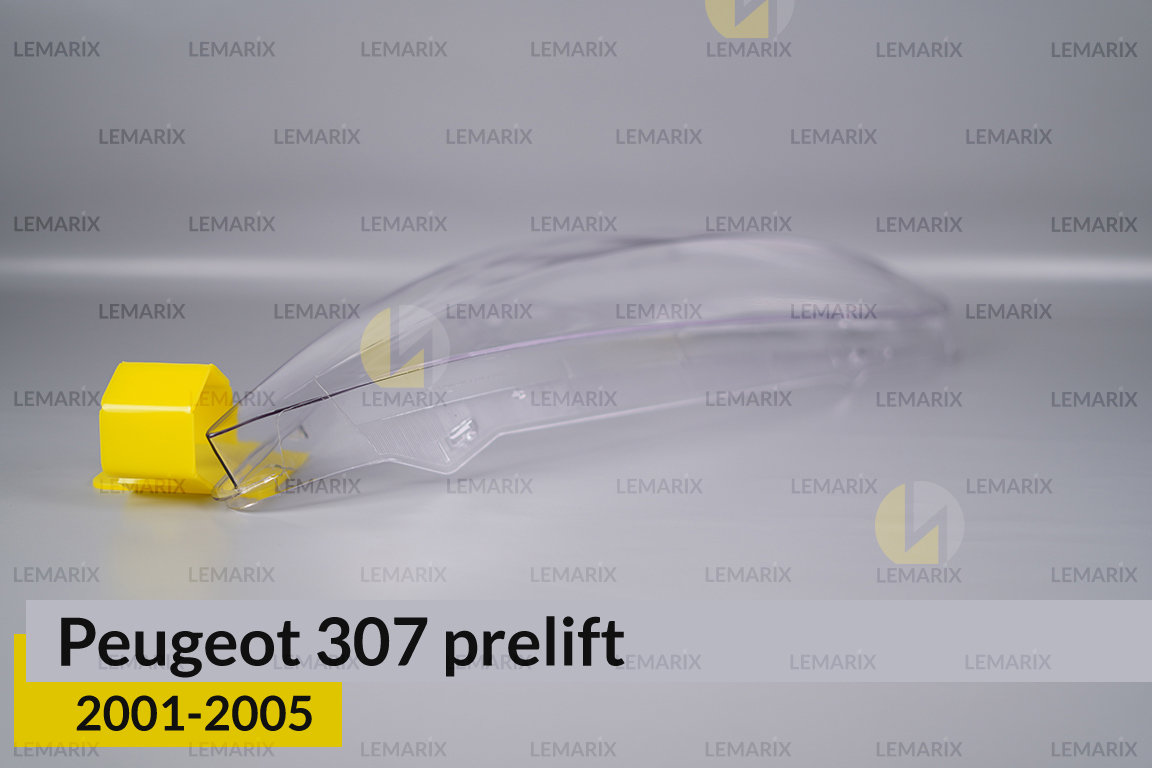 Скло фари Peugeot 307 (2001-2005) дорест праве