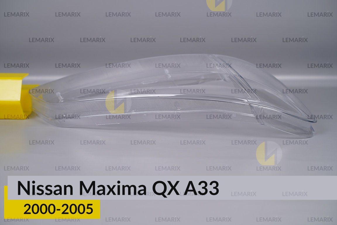 Скло фари Nissan Maxima QX A33 (2000-2005) праве