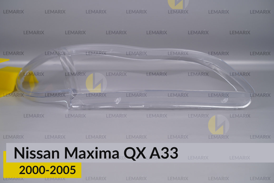 Скло фари Nissan Maxima QX A33 (2000-2005) праве