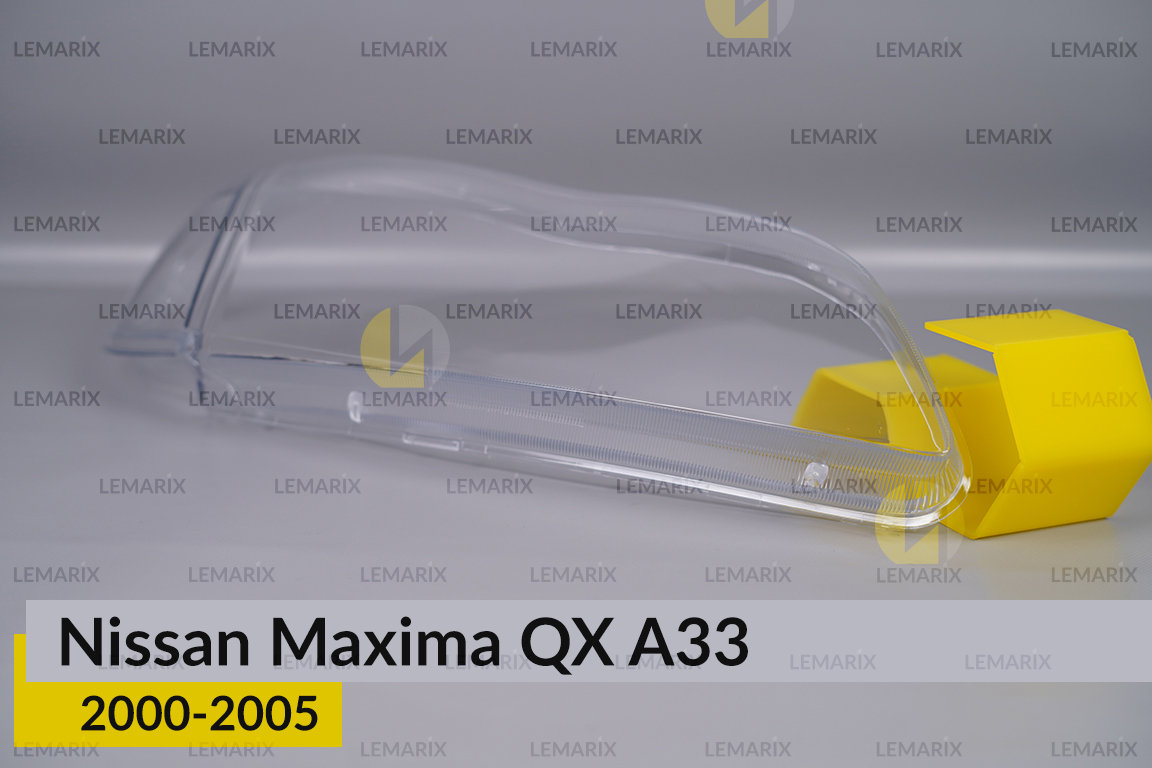 Скло фари Nissan Maxima QX A33 (2000-2005) праве