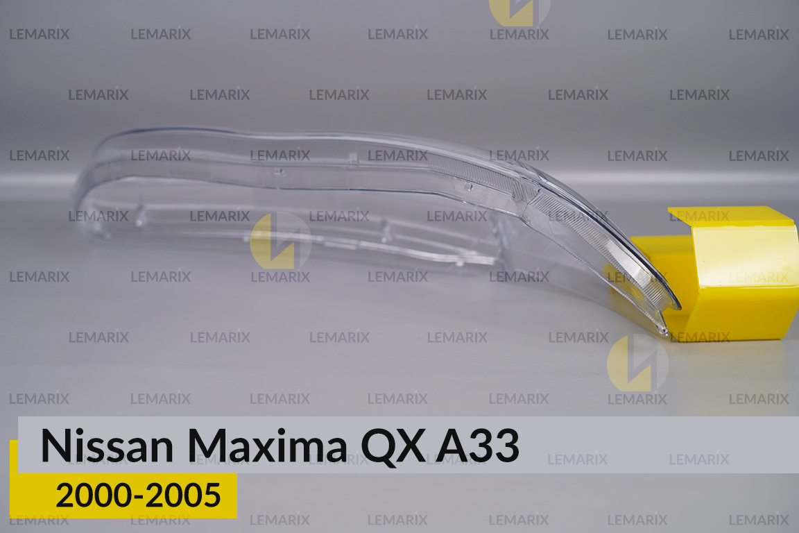Скло фари Nissan Maxima QX A33 (2000-2005) праве