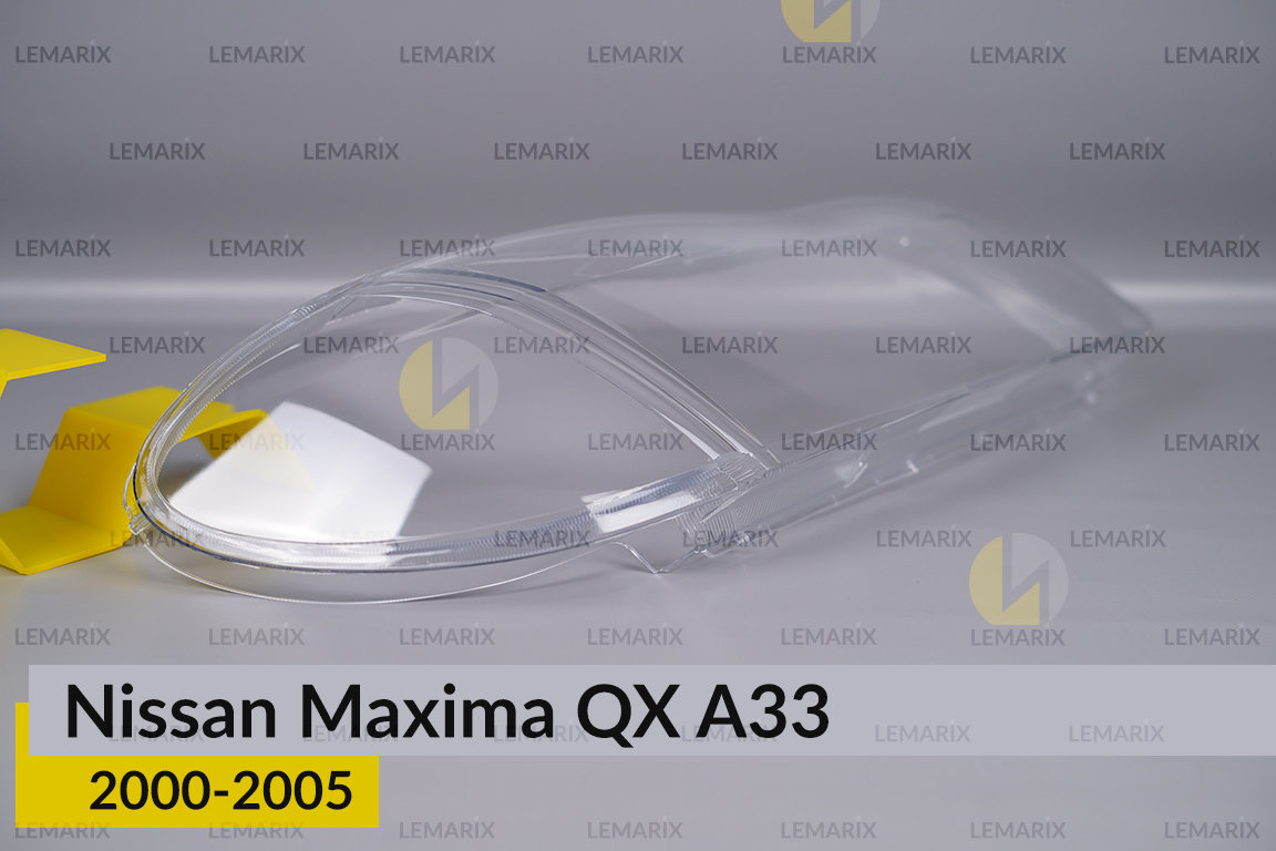 Скло фари Nissan Maxima QX A33 (2000-2005) праве