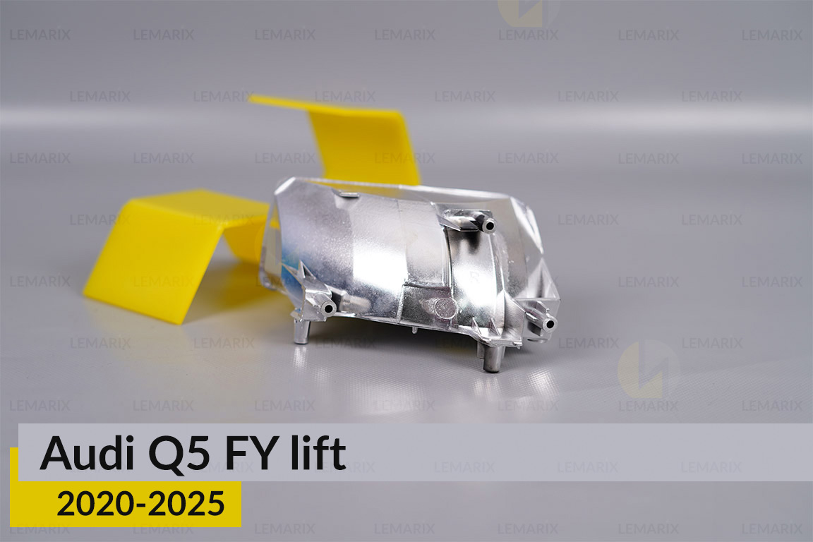 Хромированный абажур фары Audi Q5 FY (2020-2025) рест правый