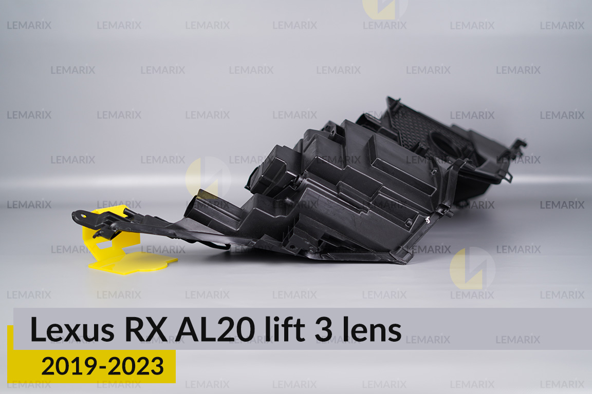 Корпус фари Lexus RX AL20 3 лінзи (2019-2023) рест лівий