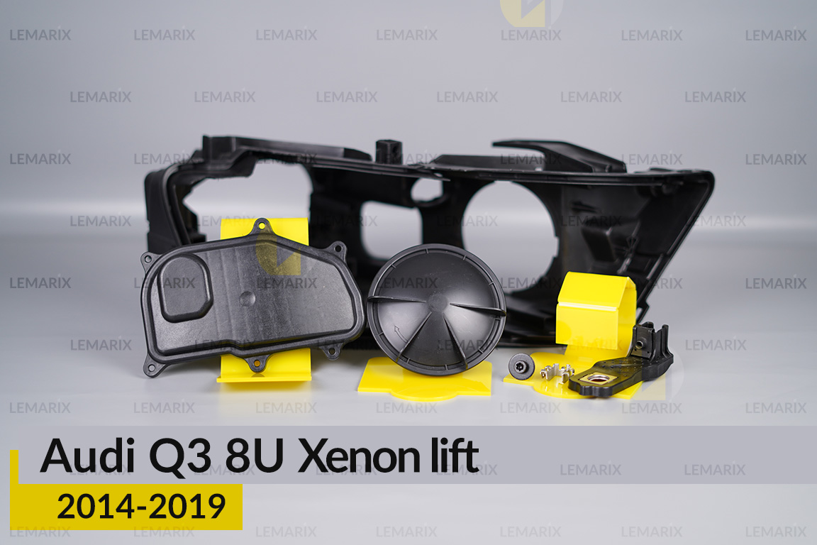 Сервісний комплект корпуса фар Audi Q3 8U Xenon (2014-2019) рест правий