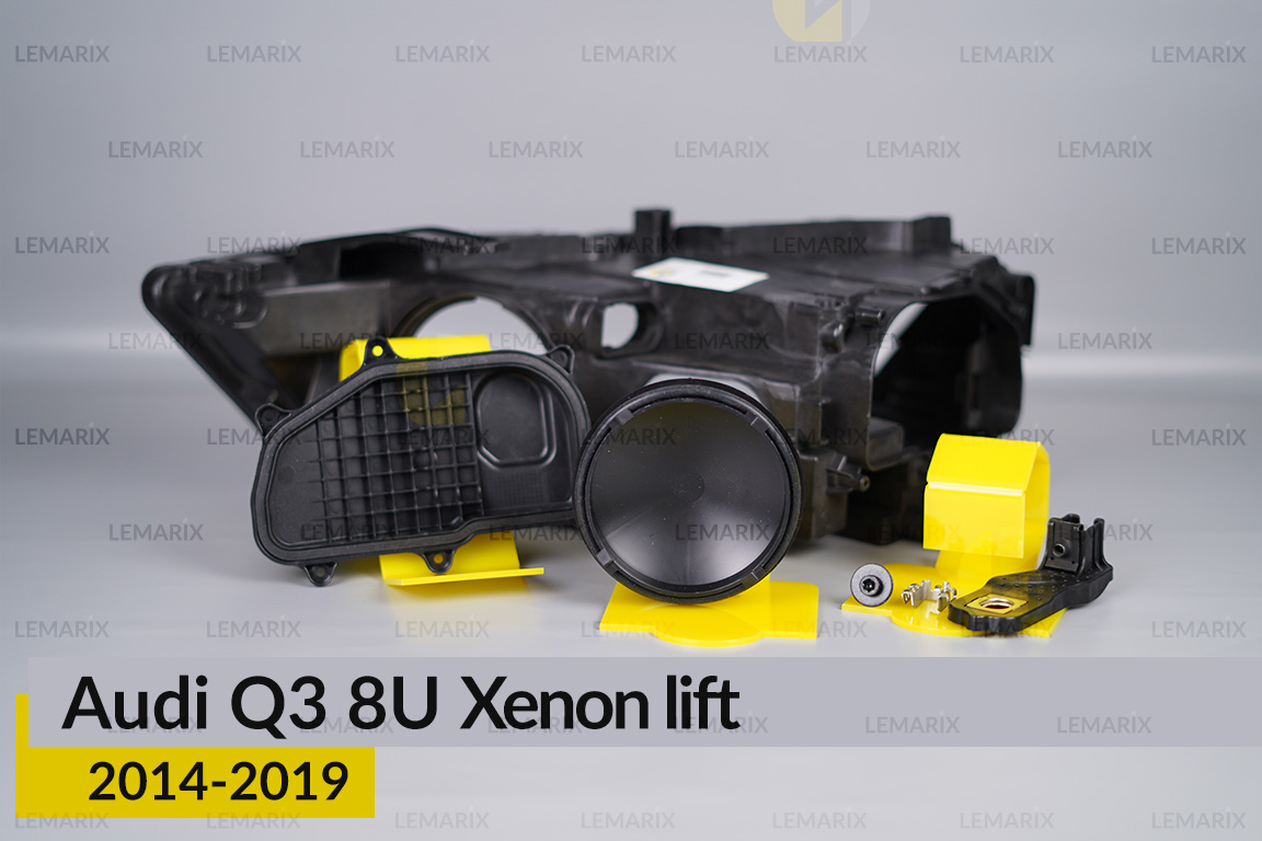 Сервісний комплект корпуса фар Audi Q3 8U Xenon (2014-2019) рест правий