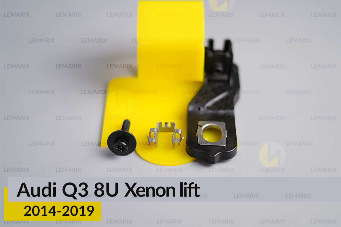 Сервісний комплект корпуса фар Audi Q3 8U Xenon (2014-2019) рест правий