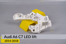 Внутренний кронштейн фары дальнего Audi A6 C7 LED (2014-2018) рест левый