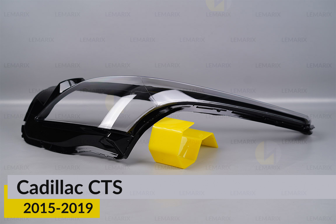 Скло фари Cadillac CTS (2015-2019) ліве