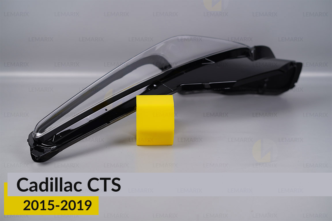 Скло фари Cadillac CTS (2015-2019) ліве
