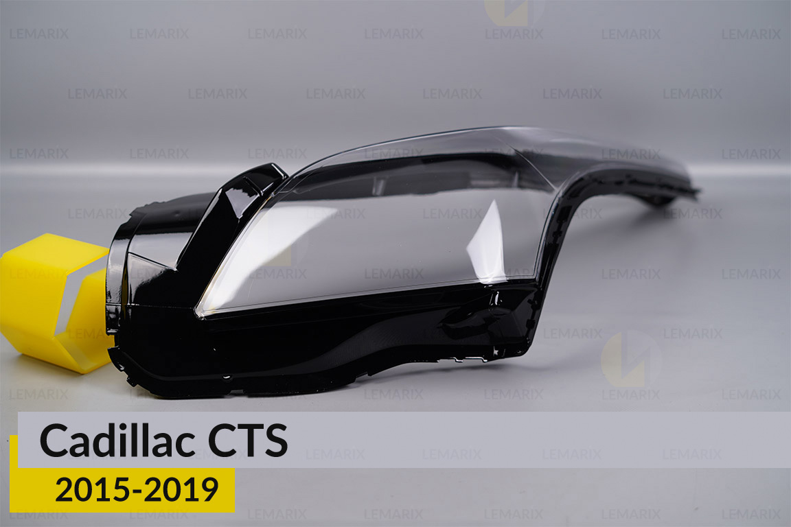 Скло фари Cadillac CTS (2015-2019) ліве