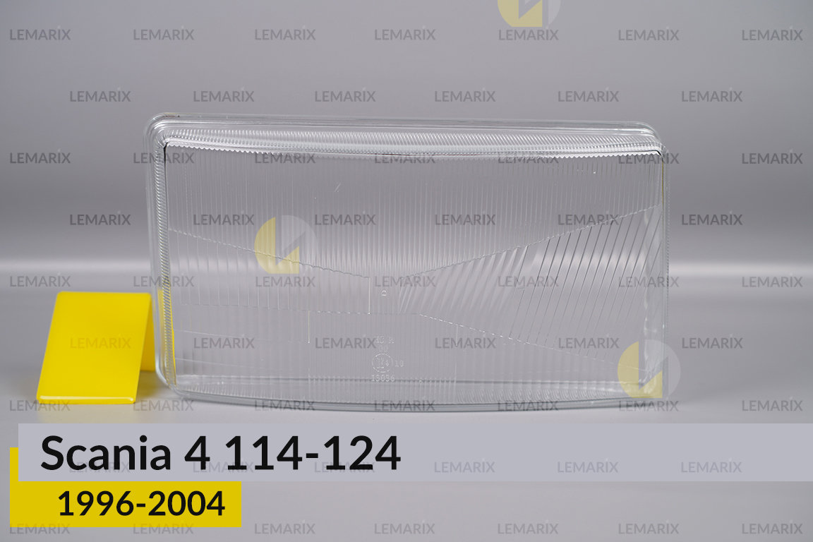 Скло фари Scania 4 114-124 (1996-2004) праве