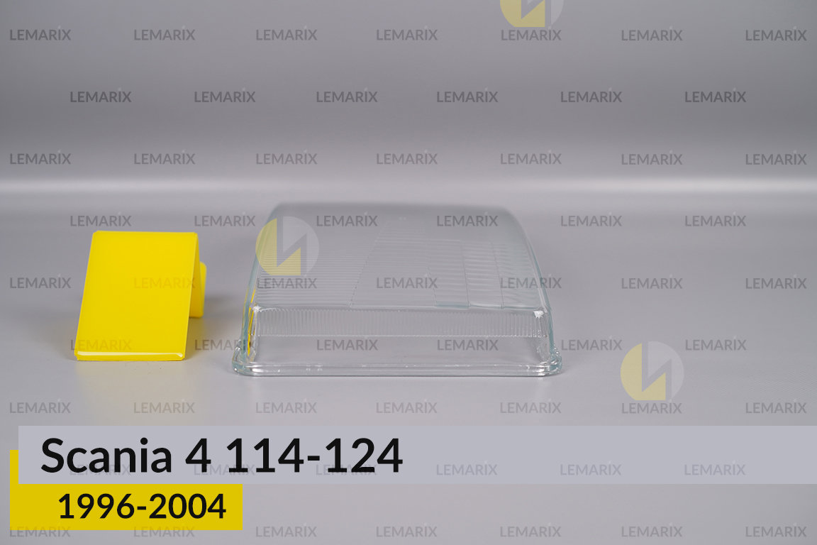 Скло фари Scania 4 114-124 (1996-2004) праве