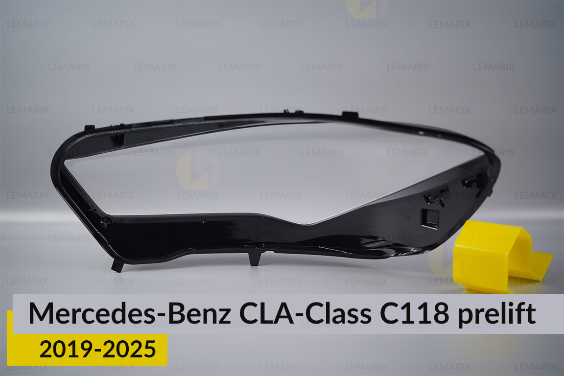 Скло фари Mercedes-Benz CLA-Class C118 (2019-2025) дорест праве
