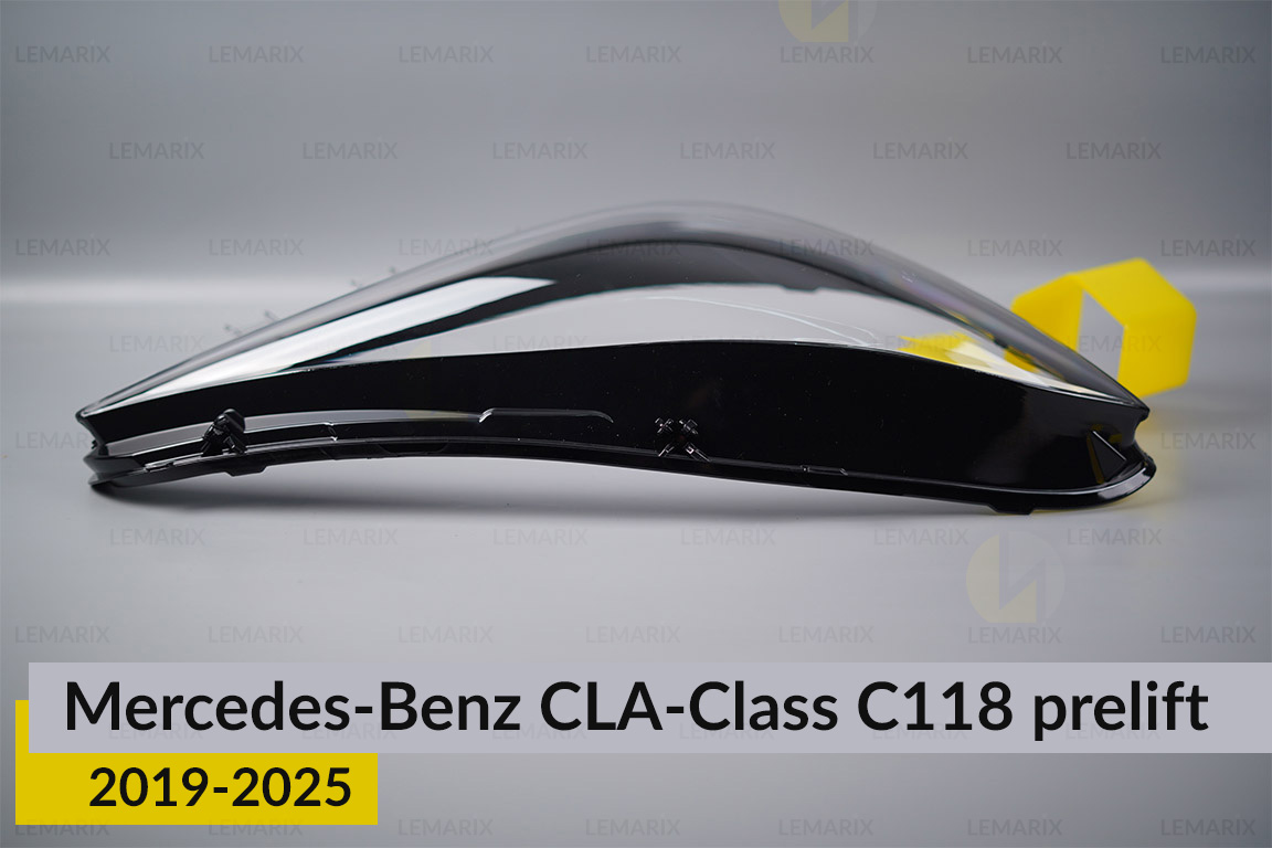 Скло фари Mercedes-Benz CLA-Class C118 (2019-2025) дорест праве