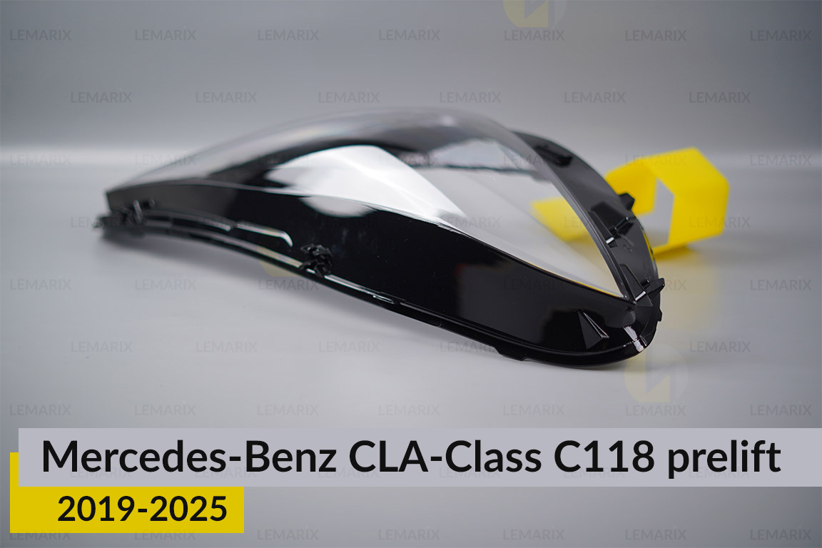 Скло фари Mercedes-Benz CLA-Class C118 (2019-2025) дорест праве