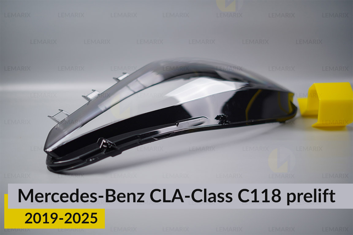 Скло фари Mercedes-Benz CLA-Class C118 (2019-2025) дорест праве