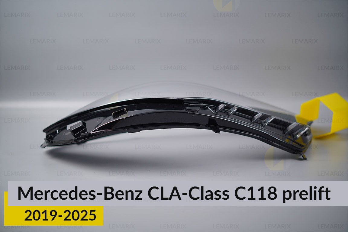 Скло фари Mercedes-Benz CLA-Class C118 (2019-2025) дорест праве
