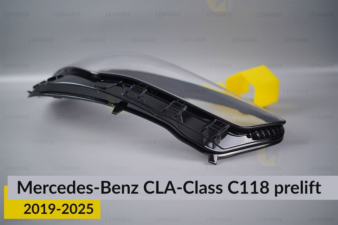 Скло фари Mercedes-Benz CLA-Class C118 (2019-2025) дорест праве