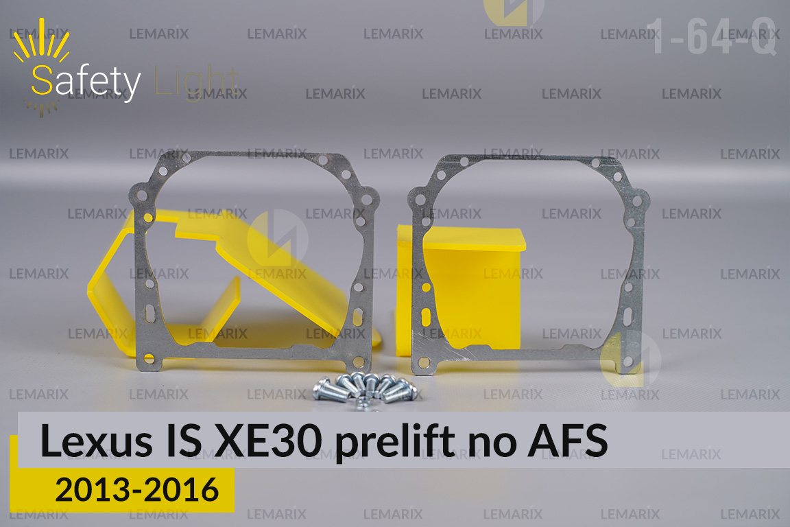 Перехідна рамка для Lexus IS XE30 no AFS (2013-2016) дорест