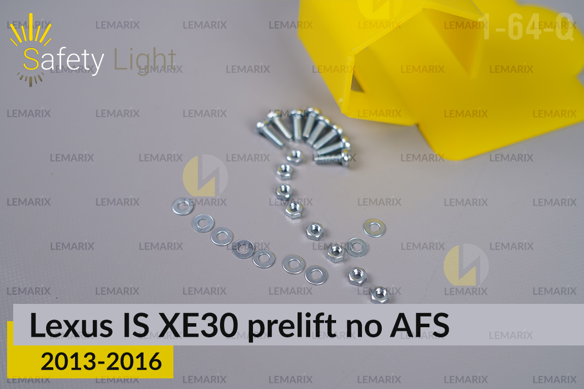 Перехідна рамка для Lexus IS XE30 no AFS (2013-2016) дорест