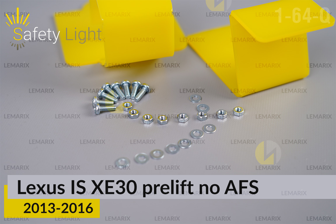 Перехідна рамка для Lexus IS XE30 no AFS (2013-2016) дорест