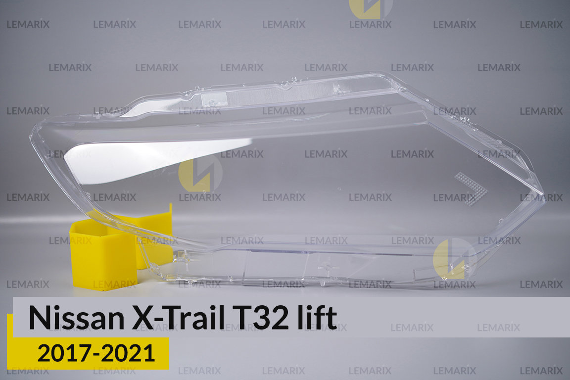 Скло фари Nissan X-Trail T32 (2017-2021) рест праве