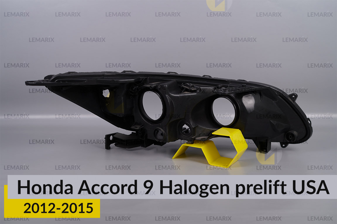 Корпус фари Honda Accord 9 Halogen USA (2012-2015) дорест лівий