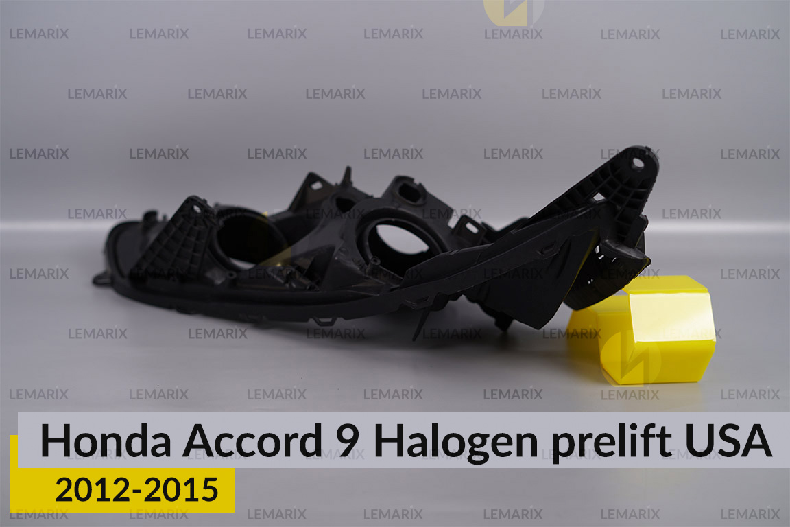 Корпус фари Honda Accord 9 Halogen USA (2012-2015) дорест лівий