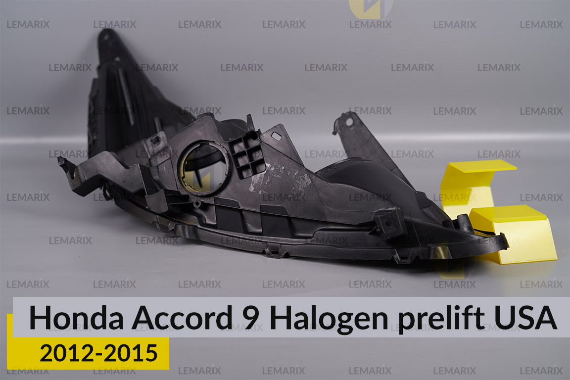 Корпус фари Honda Accord 9 Halogen USA (2012-2015) дорест лівий
