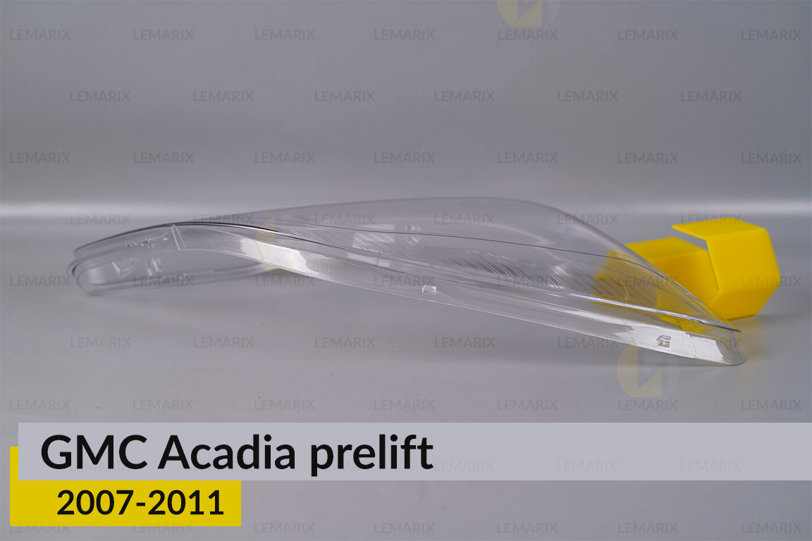 Скло фари GMC Acadia (2007-2011) дорест праве