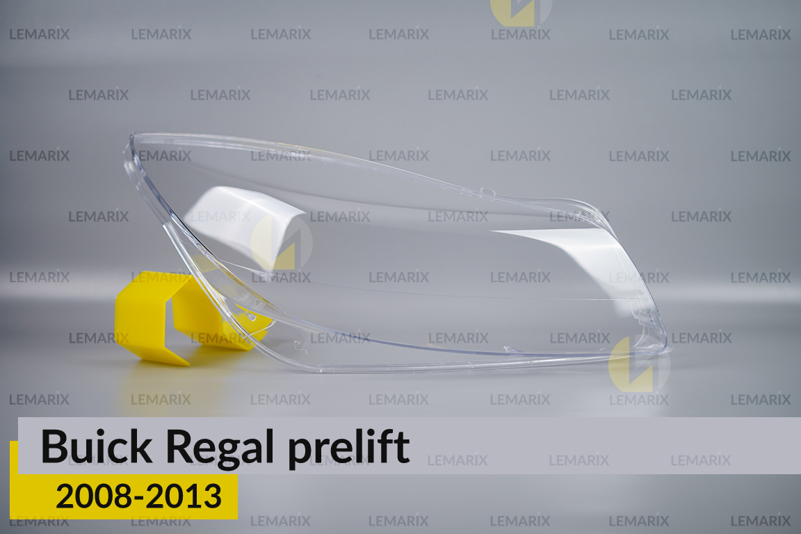 Скло фари Buick Regal (2008-2013) дорест праве