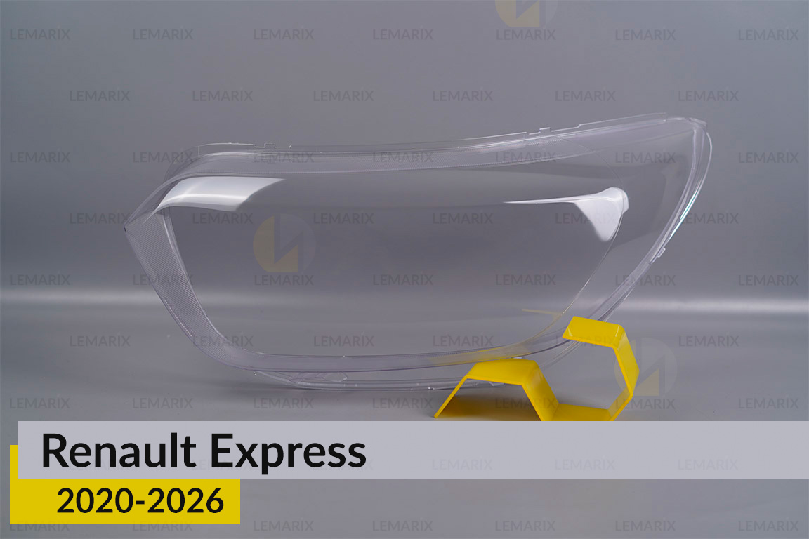 Скло фари Renault Express (2020-2026) ліве