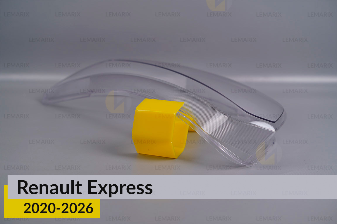 Скло фари Renault Express (2020-2026) ліве