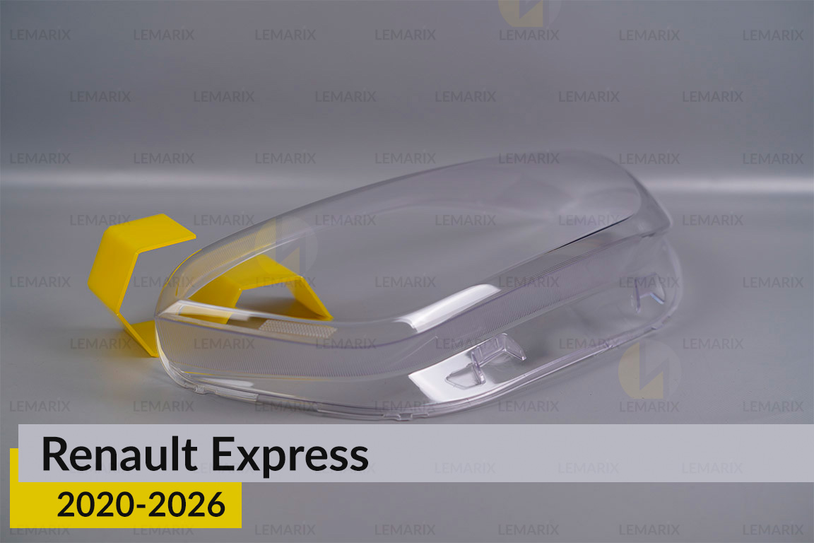 Скло фари Renault Express (2020-2026) ліве