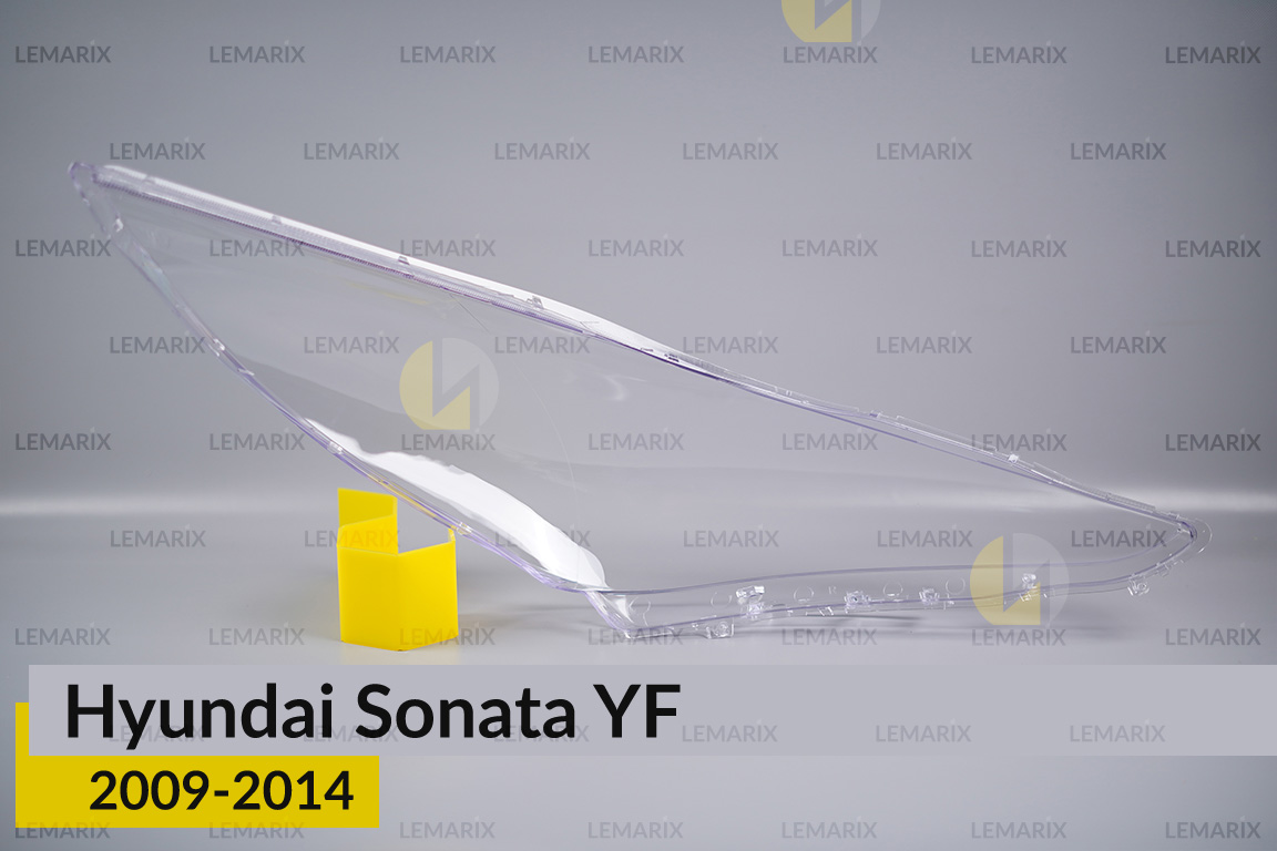 Скло фари Hyundai Sonata YF (2009-2014) ліве