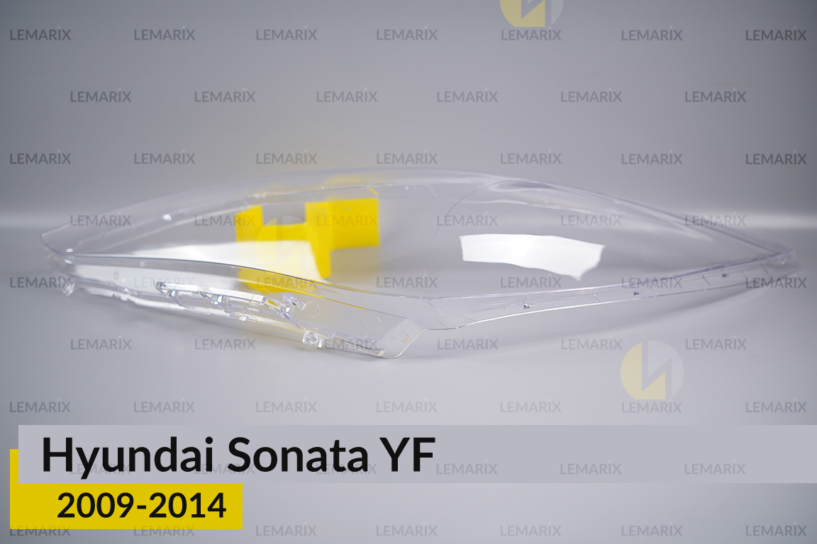 Скло фари Hyundai Sonata YF (2009-2014) ліве