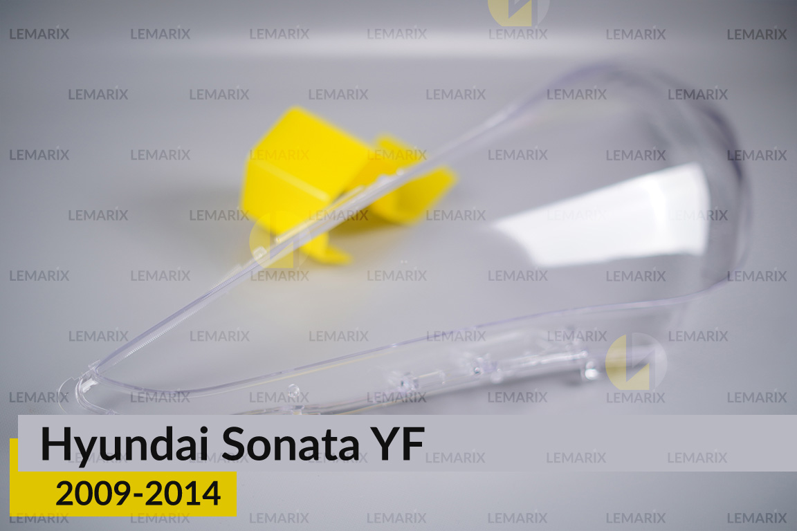 Скло фари Hyundai Sonata YF (2009-2014) ліве