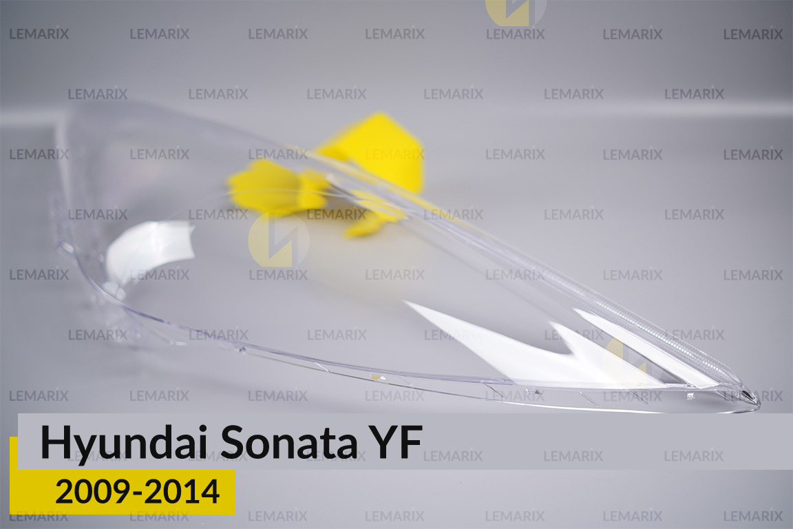 Скло фари Hyundai Sonata YF (2009-2014) ліве