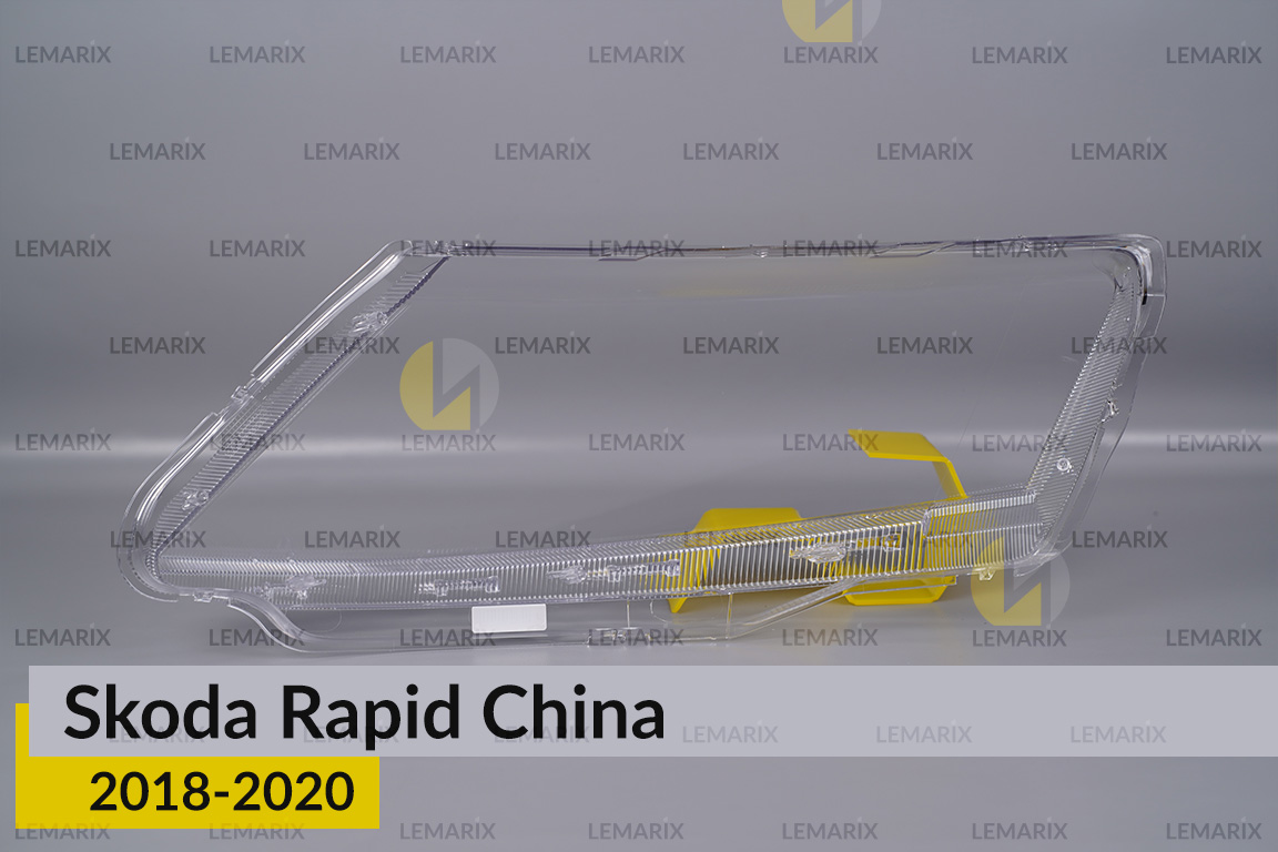 Скло фари Skoda Rapid China (2018-2020) праве