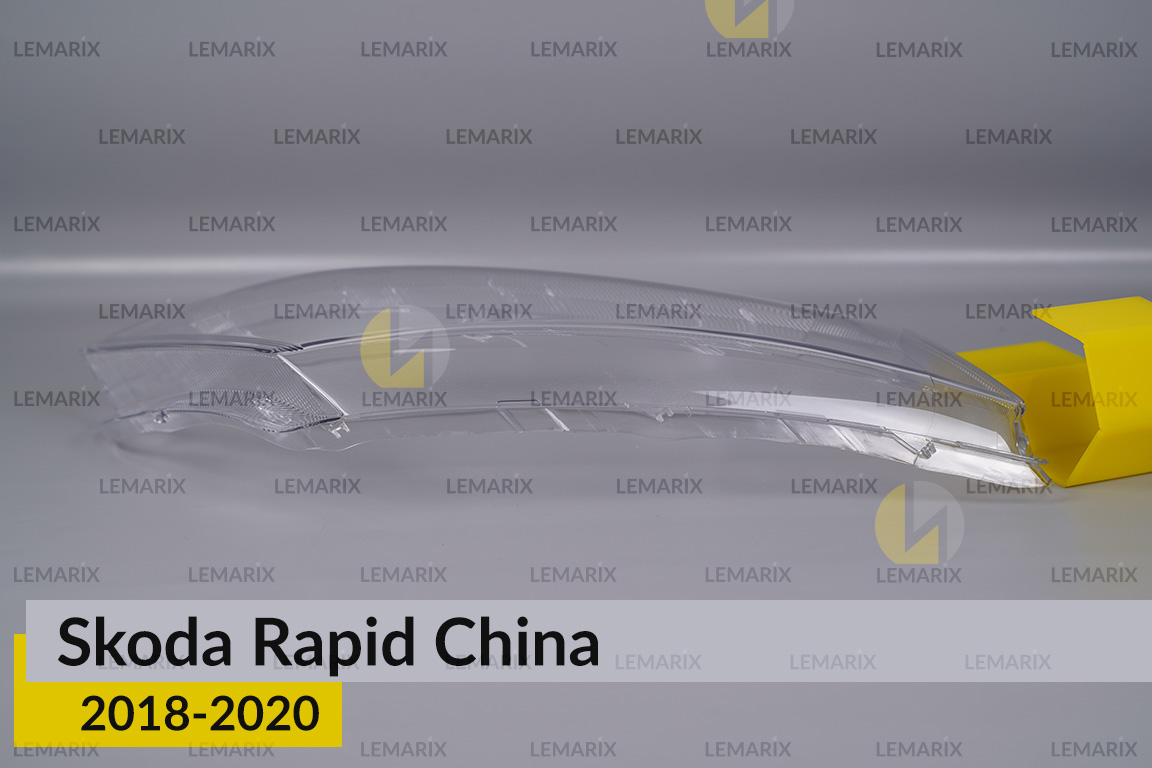 Скло фари Skoda Rapid China (2018-2020) праве