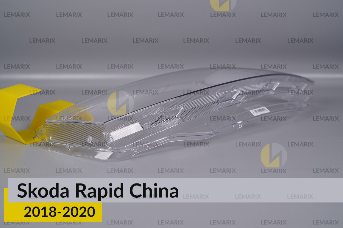 Скло фари Skoda Rapid China (2018-2020) праве