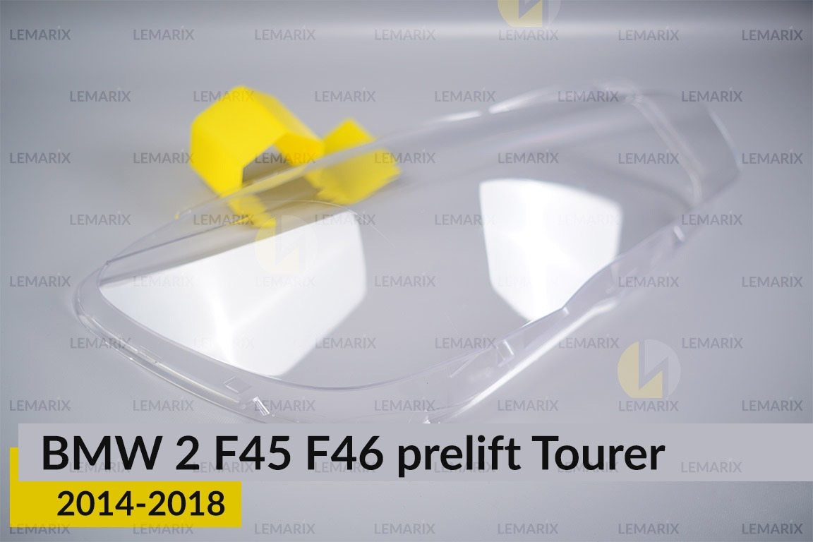 Скло фари BMW 2 F45 F46 Tourer (2014-2018) дорест праве
