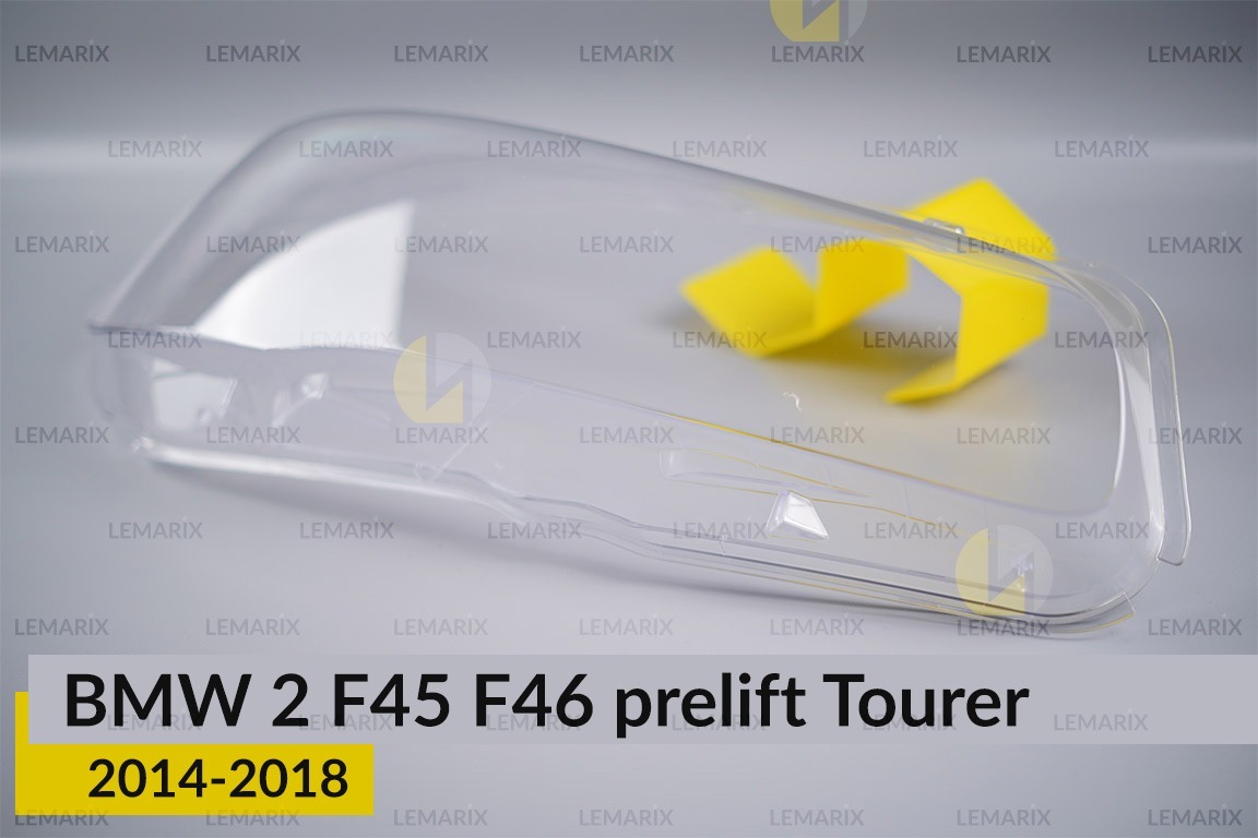Скло фари BMW 2 F45 F46 Tourer (2014-2018) дорест праве