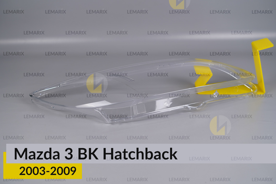 Скло фари Mazda 3 BK Hatchback (2003-2009) праве