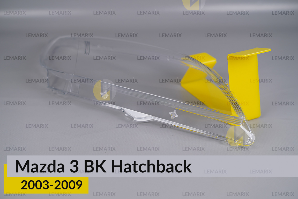Скло фари Mazda 3 BK Hatchback (2003-2009) праве