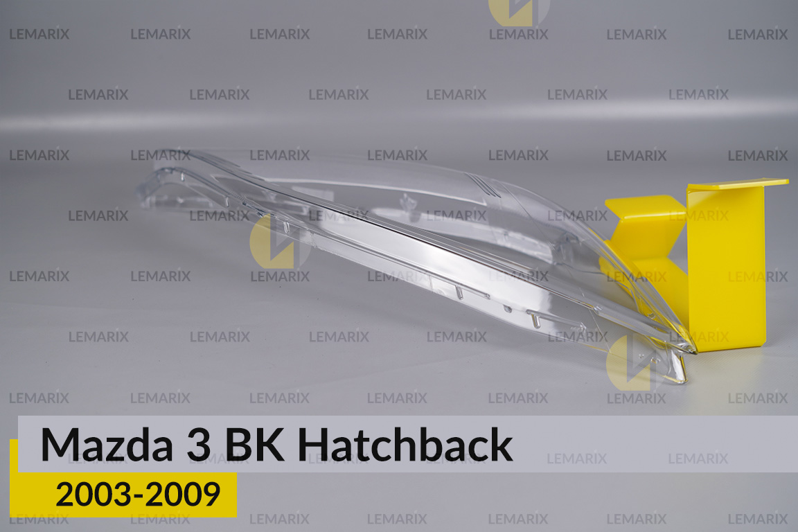 Скло фари Mazda 3 BK Hatchback (2003-2009) праве