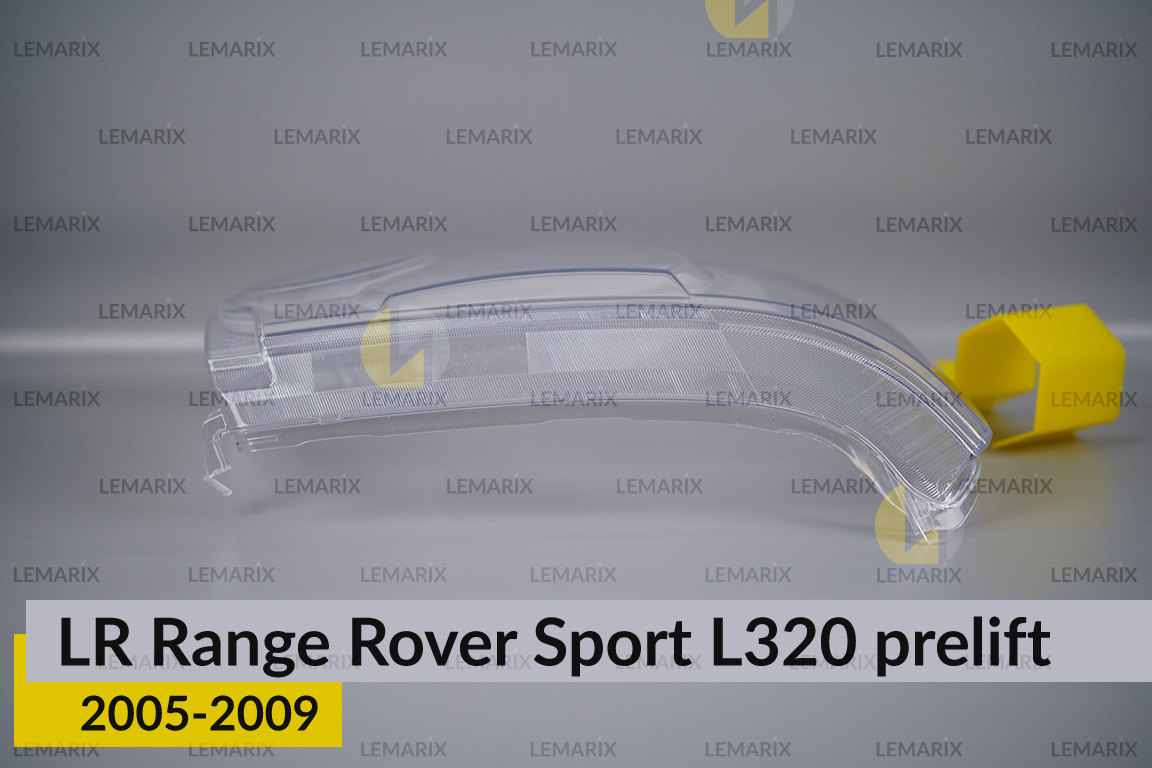 Скло фари Land Rover Range Rover Sport L320 (2005-2009) дорест праве