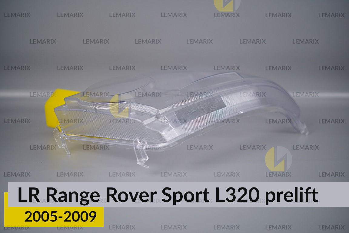 Скло фари Land Rover Range Rover Sport L320 (2005-2009) дорест праве