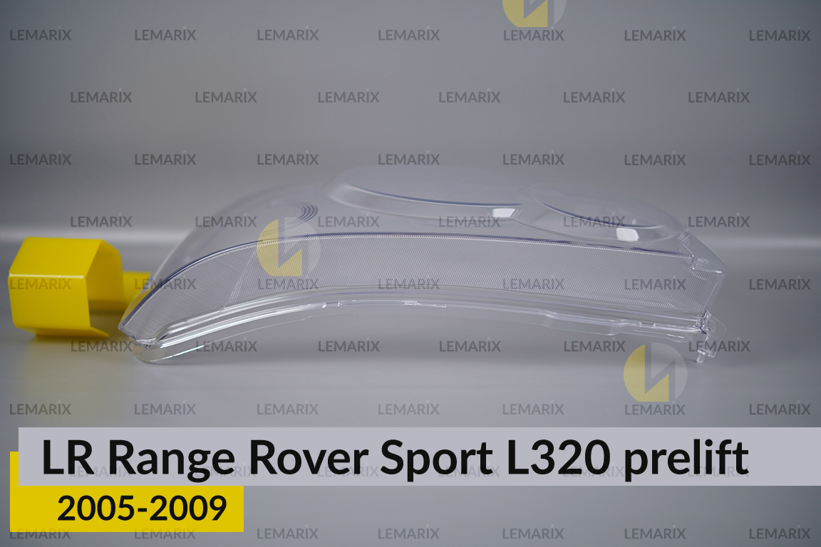 Скло фари Land Rover Range Rover Sport L320 (2005-2009) дорест праве